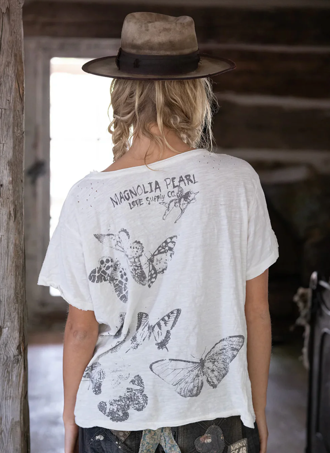 Magnolia Pearl Beyond Butterfly's Tee